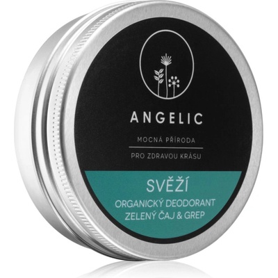 Angelic Organic deodorant "Fresh" Green tea & Grapefruit крем-дезодорант 50ml