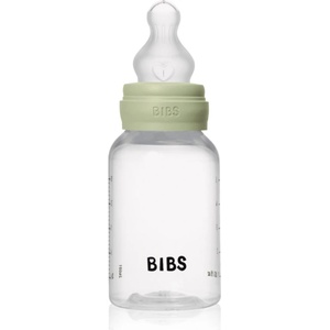 BIBS Anti-Colic Baby Bottle Silicone шише против колики със силиконов биберон Sage