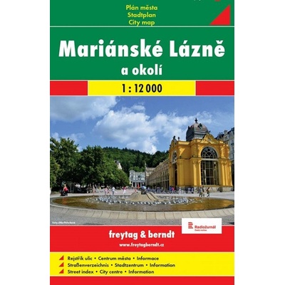 Plán města Mariánské lázně
