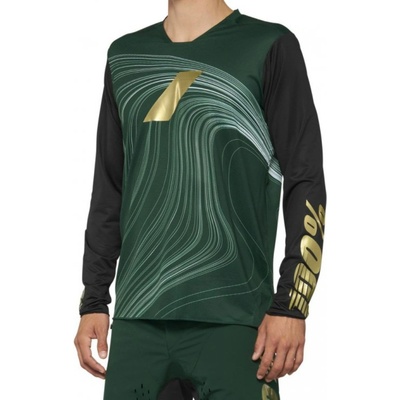 100% R-Core-X LE Ls Forest Green 2022