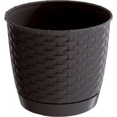 Prosperplast Kvetináč Ratolla Round 19,0 cm umbra