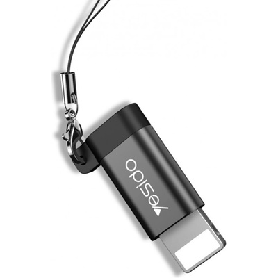 Yesido Lightning to Micro-USB 480Mbps OTG адаптер - Yesido (GS05) - черен