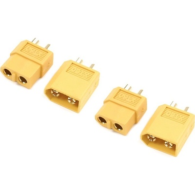 Revtec Konektor zlacený XT-60 2 páry