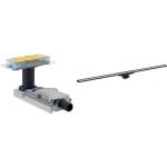 Geberit Комплект душ канал Geberit CleanLine 65-90 мм плюс капак 30-90 см гланциран метал (154.152.00.1+154.450.KS.1)