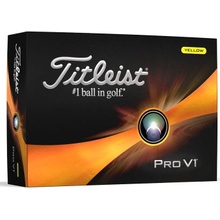 Titleist Pro V1 Yellow Žltá12 ks