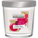 Yankee Candle Чаша за свещи Yankee Candle HI Tumbler, средна, цвят череша/бери