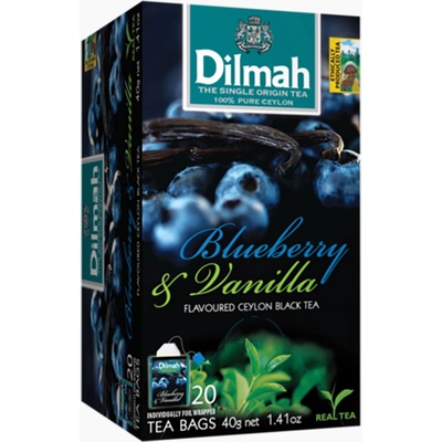 Dilmah Blueberry & Vanilla 20 x 2 g