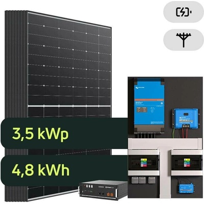 Ecoprodukt Hybrid Victron 3,5kWp 4,8kWh 1-fáz