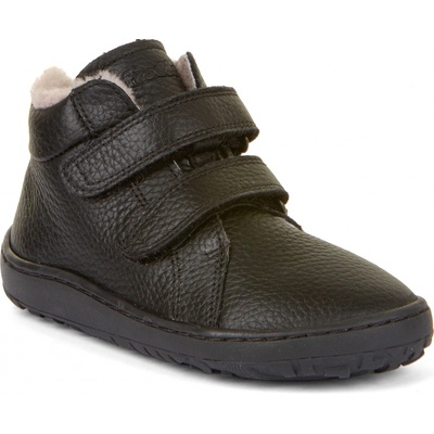 Froddo Barefoot dětská zimní obuv Winter FURRY black