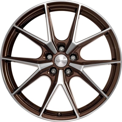 BROCK B40 8x19 5x112 ET40 bronze copper polished