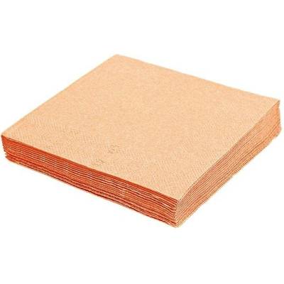 PAP Ubrousek FSC Mix 2V apricot 24x24cm 250ks