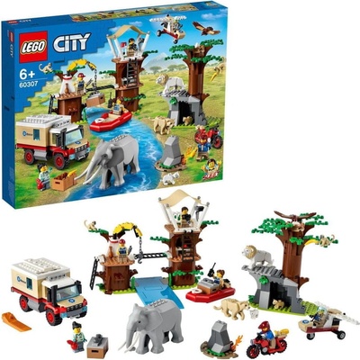 LEGO® City 60307 Kemp záchranárov v divočine