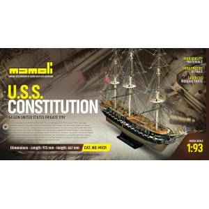 Mamoli Фрегата U. S. S. Constitution 1: 93 (MV31)