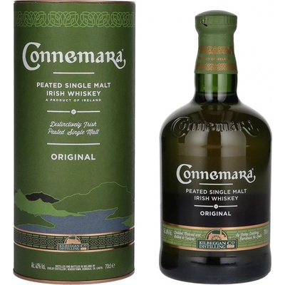 Connemara Peated Single Malt 40% 0,7 l (tuba) – Zboží Dáma