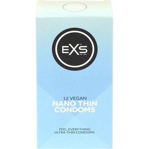 EXS Condoms - ултра тънки презервативи - Nano Thin - 12 броя - lovesexshop