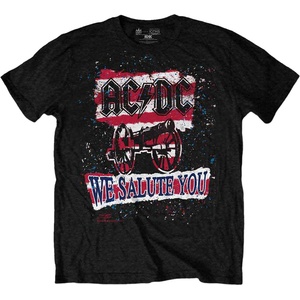 AC/DC We Salute You Stripe Black L Риза (GDAACDCTS02MB03)