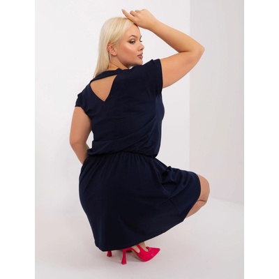 Lily Rose Dress EM-SK-HS-21-105.12-navy blue