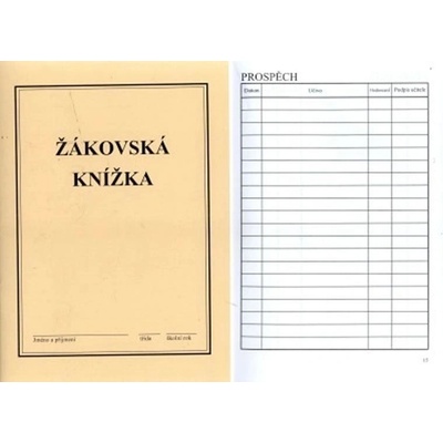 Žákovská knížka (béžová)
