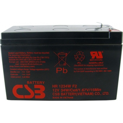Fideltronik HR 1234WF2 12V 9Ah