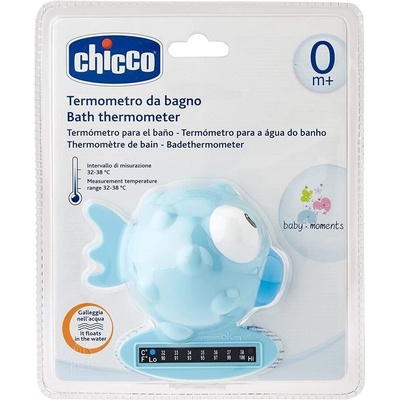 CHICCO Teplomer Rybička svetlo-modrá