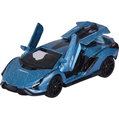 Majorette Lamborghini Sian FKP 37 modrá 1:64