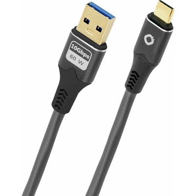Oehlbach D1C9374 USB USB 3.2 Gen1 USB-C ® zástrčka USB-A zástrčka 3m antracitový