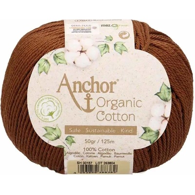 Anchor Organic Cotton 157 Hnědá