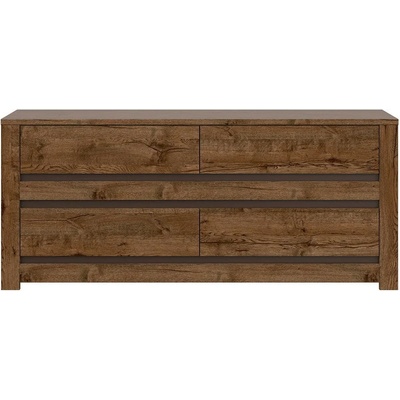 Black Red White Скрин с четири чекмеджета kada kom4s