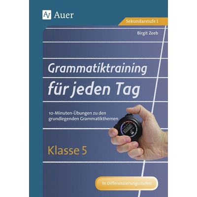 Grammatiktraining für jeden Tag, Klasse 5