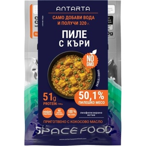 Antarta Space Food Chicken Curry with Vegetables and Rice [80 грама]