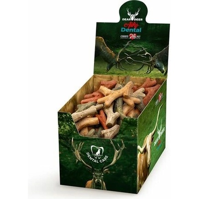 COBBYS PET AIKO Dental DEAR DEER jelení roh S 10 cm 35 g