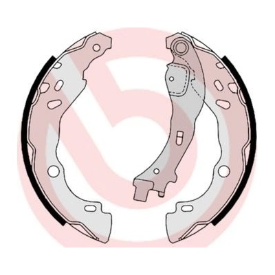 Sada brzdových čeľustí BREMBO S 23 523