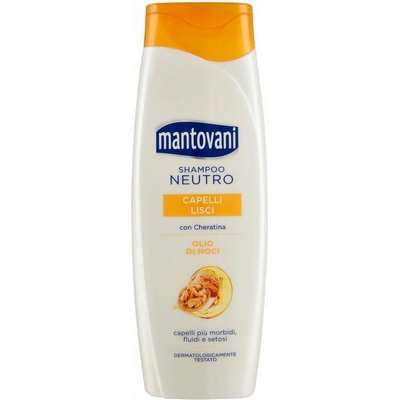 Mantovani šampón na rovné vlasy 400 ml
