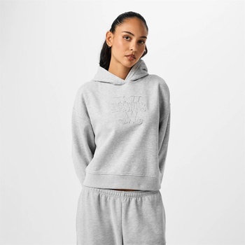Jack Wills Суичър Jack Wills JW Slouchy Hoodie - Grey Marl