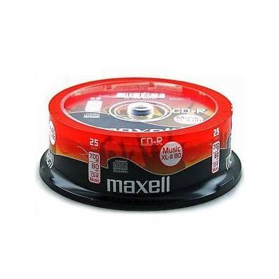 CD-R Music XL-II MAXELL, 700MB, 80 min, 25 бр (ML-DC-CDRMUS-25)