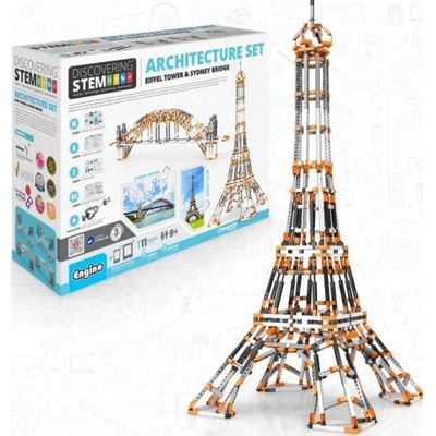 Engino STEM АРХИТЕКТУРА: Айфеловата кула и мостът в Сидни
