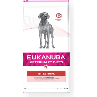 EUKANUBA Eukanuba Veterinary Diet Intestinal Храна за кучета, суха, за възрастни, за стомашно-чревни проблеми, 12 kg