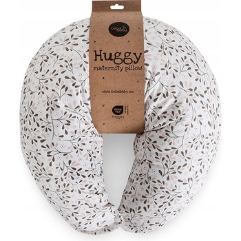 CEBA Vankúš na dojčenie HUGGY Basic Tiny Leaves