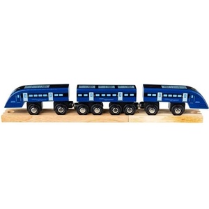 Bigjigs Rail Експрес High Speed 1 синьо (BJT475)