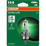 OSRAM ultra life 1bl h4 60/55w 3200k