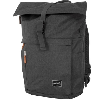 Travelite Раница Travelite Basics Roll-up Backpack Anthracite Travelite | Siv | МЪЖЕ | UNI