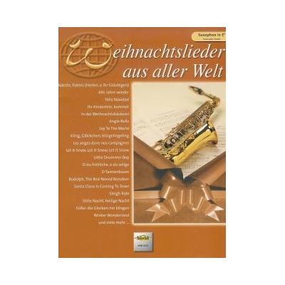Weinachtslieder aus alle welt pre alt saxophon