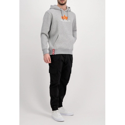 Alpha Industries mikina Basic Hoody Rubber grey heather