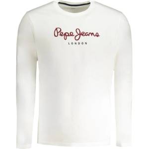 Pepe Jeans Мъжка блуза pepe jeans, Цвят Бял (pm508209eggolong_bi800)