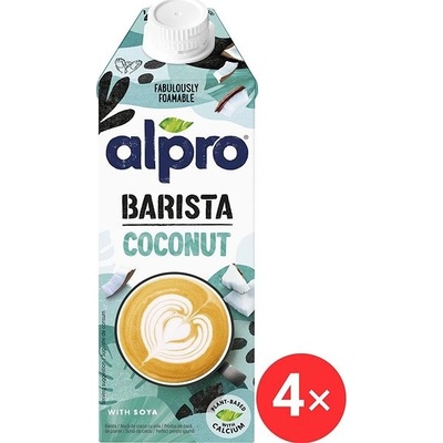 Alpro Barista sójovo-Kokosový nápoj 4 x 750 ml