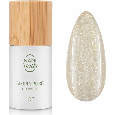 NANI gél lak Simply Pure 5 ml - Golden Glow
