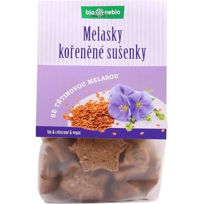 BioNebio Melasky celozrnné sušienky Bio 130 g