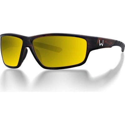 WESTIN Polarizačné okuliare W6 Sport 20 Matte Brown Stripe LB Brown LM Yellow AR Green