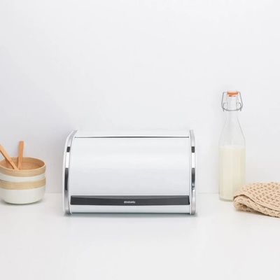 Brabantia Бяла кутия за хляб с въртяща вратичка Brabantia (1003254)