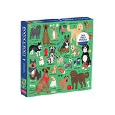 Galison Doodle Dog And Other Mixed Breeds 500 dílků Family
